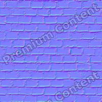 seamless wall brick normal mapping 0003